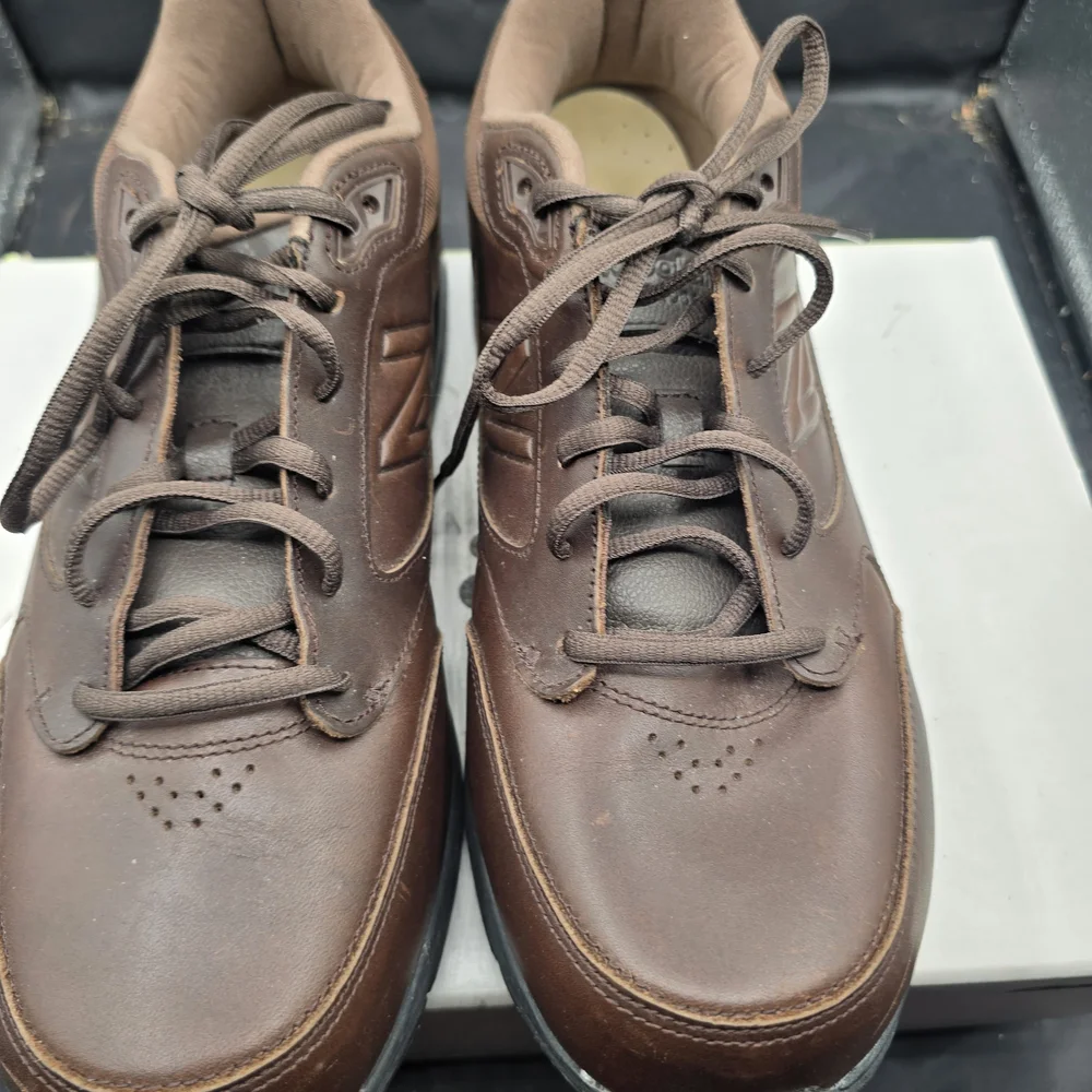 New Balance Brown Leather Athletic‎ Shoes